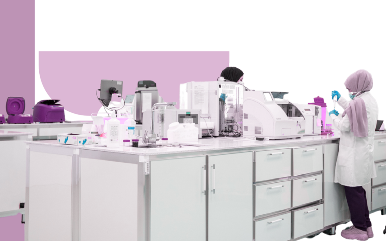 Quality control laboratory workspace
